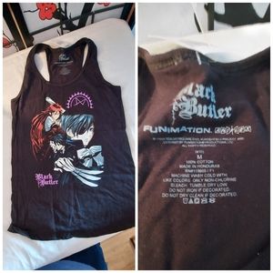 Black butler funimation women tank top size medium